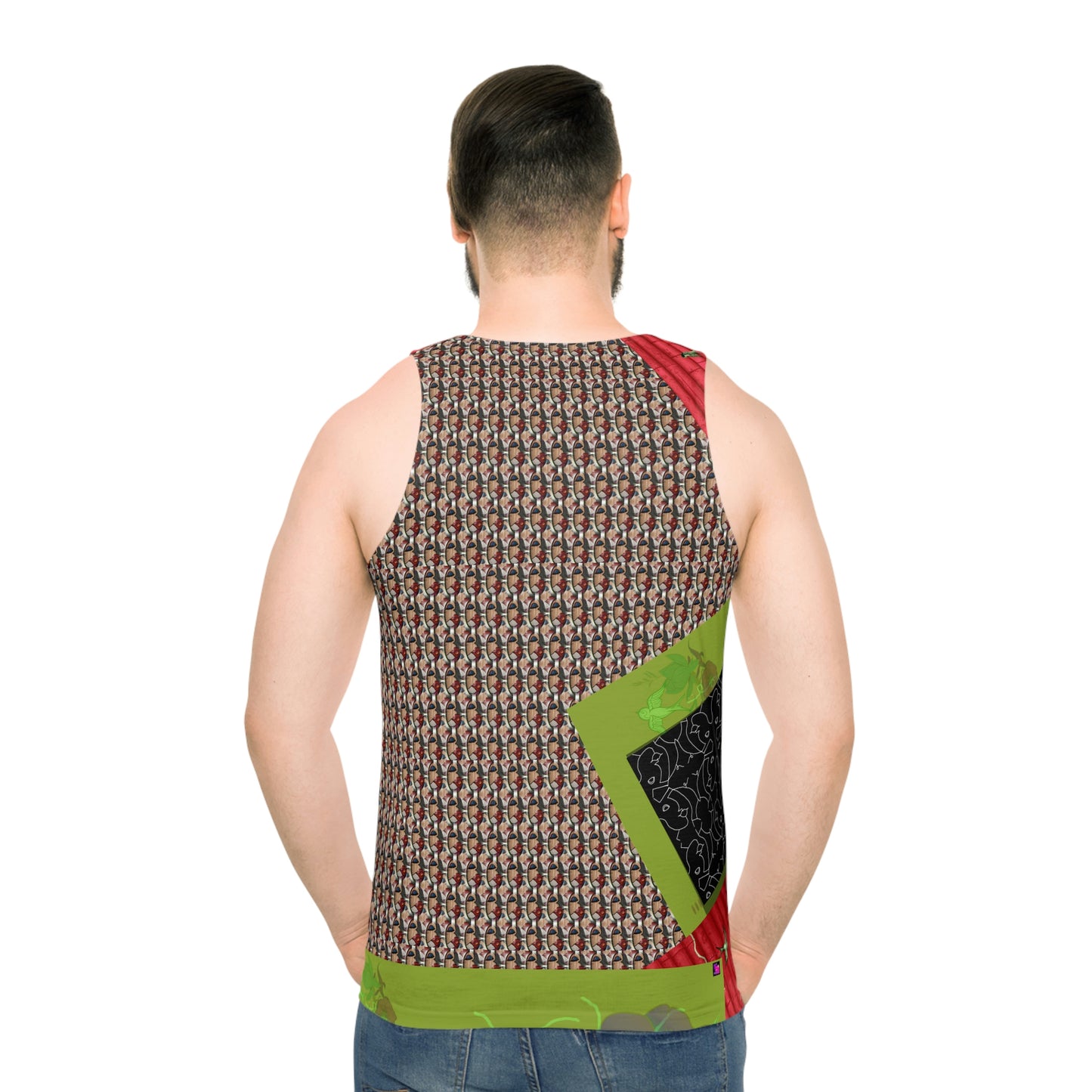 Unisex Tank Top/Vest (AOP) STONED IN LOVE