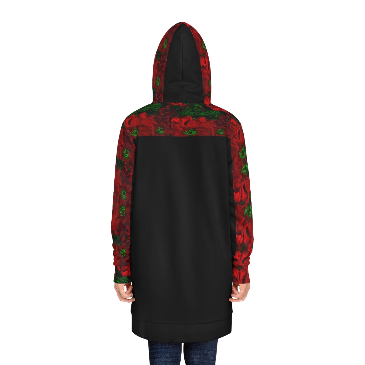 Women's Hoodie Dress (AOP) FLOWERS FOREVER