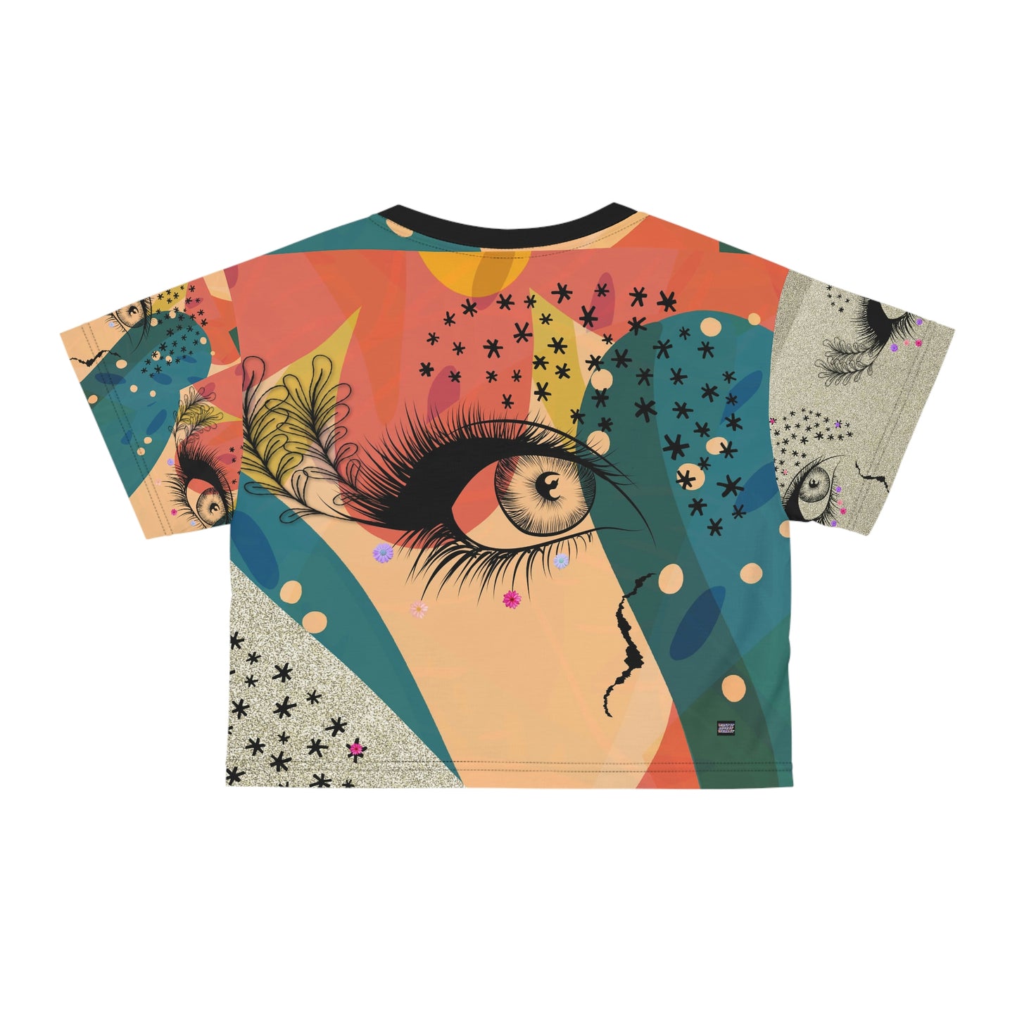 AOP Crop Tee BOBBI