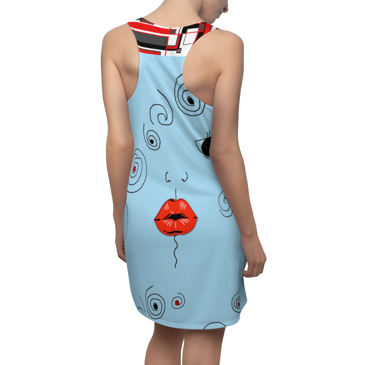 Women's Cut & Sew Racerback Dress LIPS & BOXES
