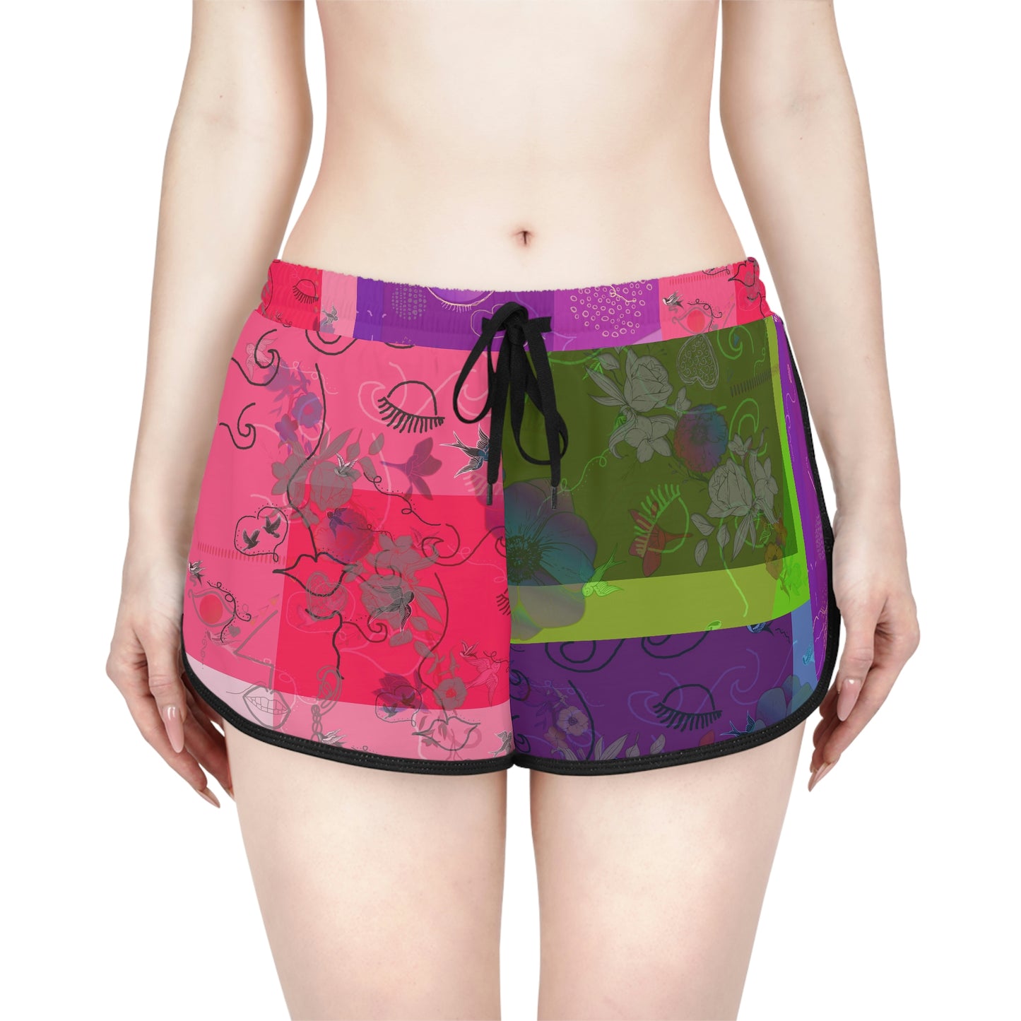 Women's Relaxed Shorts (AOP) TABITHA
