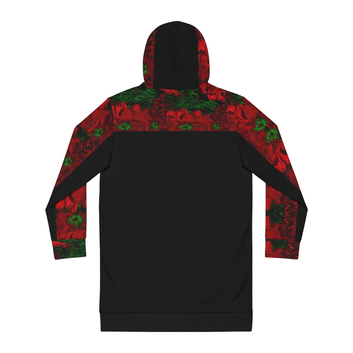 Women's Hoodie Dress (AOP) FLOWERS FOREVER