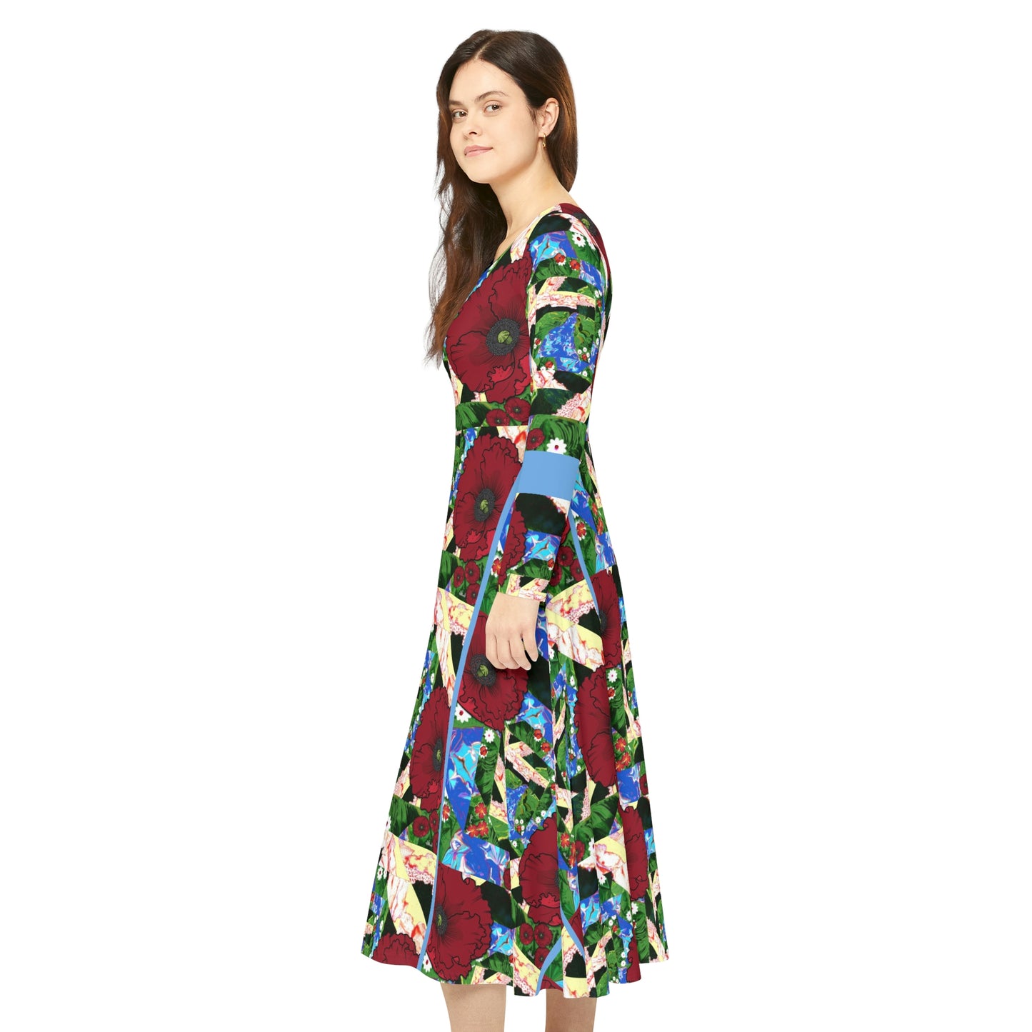 Women's Long Sleeve Dance Dress LUCIE
