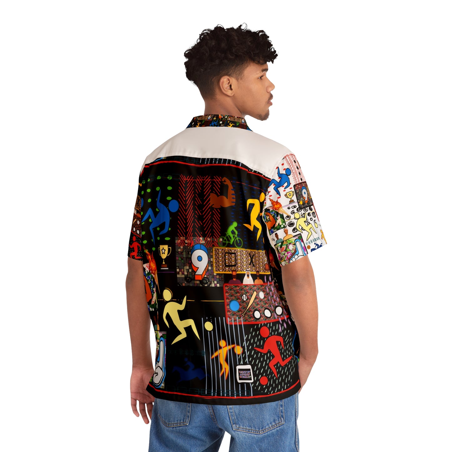 Men's Hawaiian Shirt (AOP) SPORTY