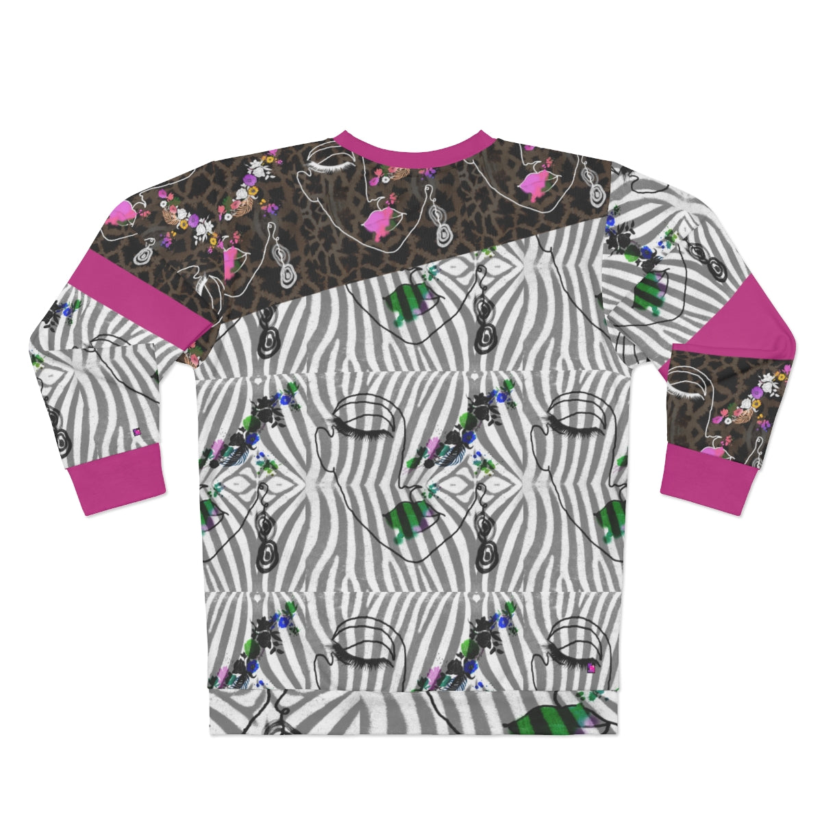 AOP Unisex Sweatshirt WILDLIFE & DOODLES