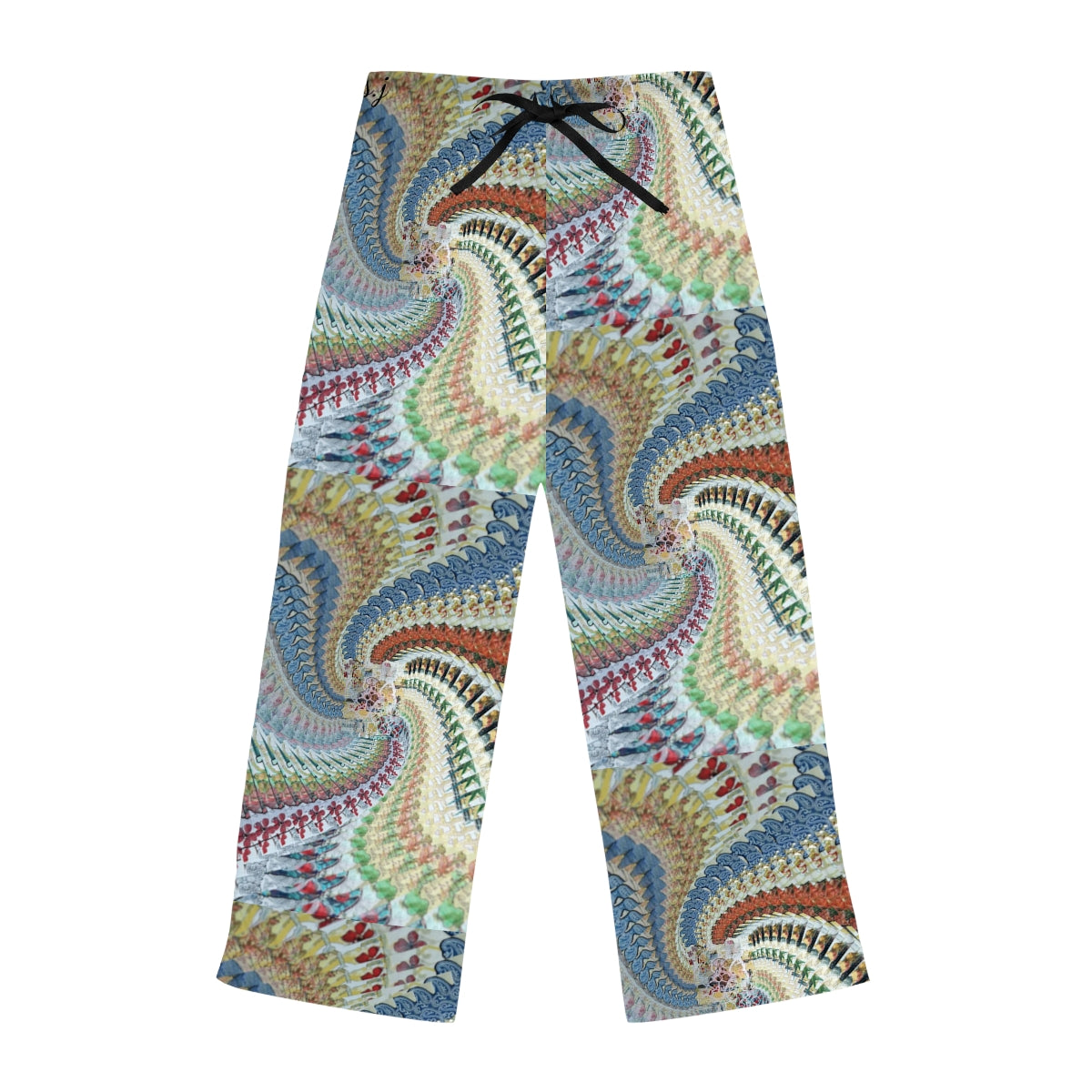 Women's Pajama Pants (AOP) SWIRLY