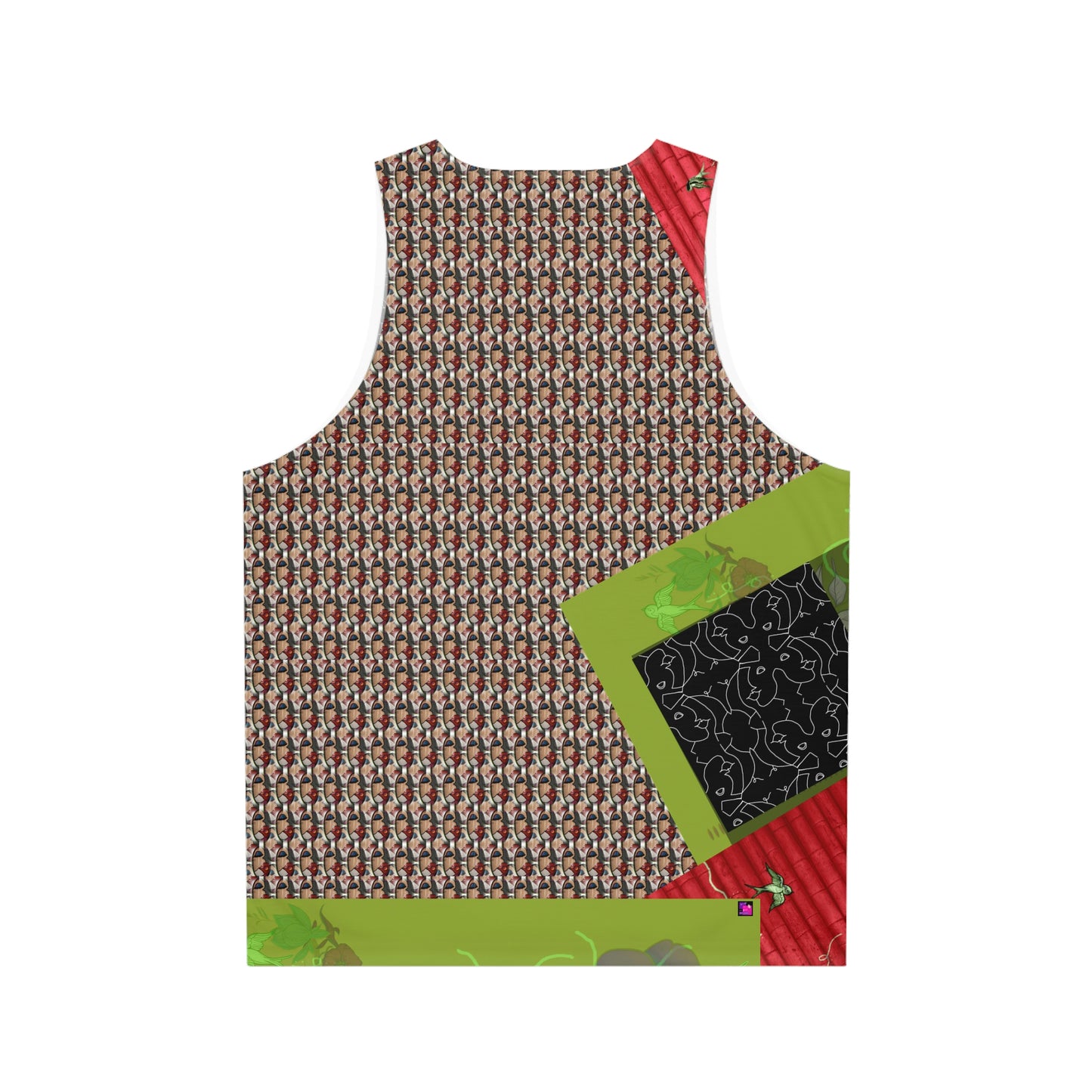 Unisex Tank Top/Vest (AOP) STONED IN LOVE