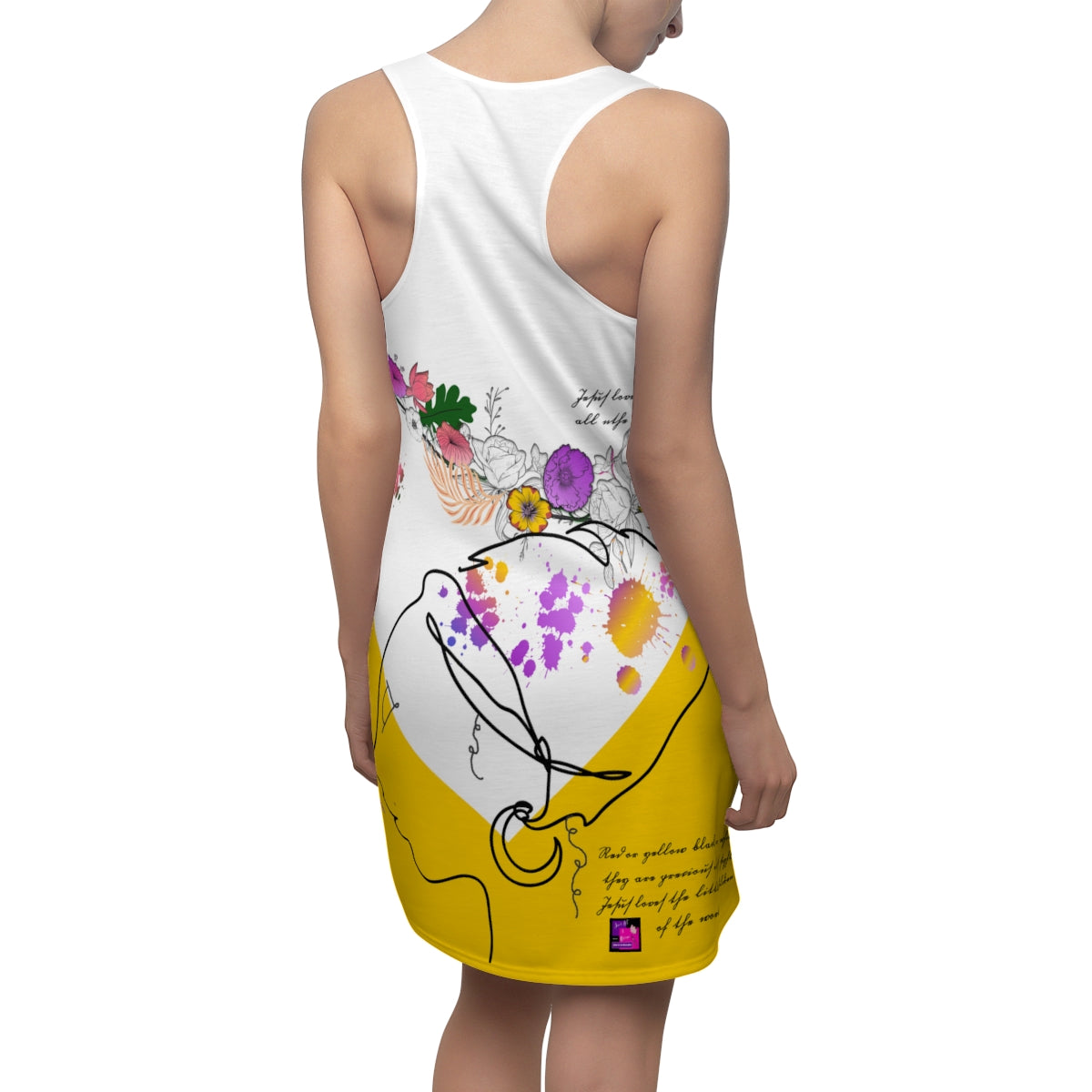 Women's Cut & Sew Racerback Dress YELLO INCLUSION