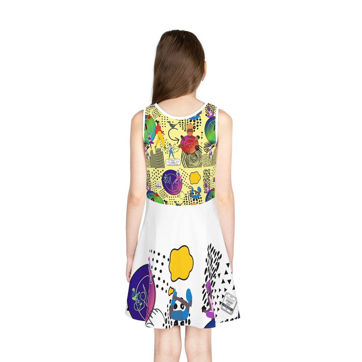 Girls' Sleeveless Sundress (AOP) HOPE 4 KIDS