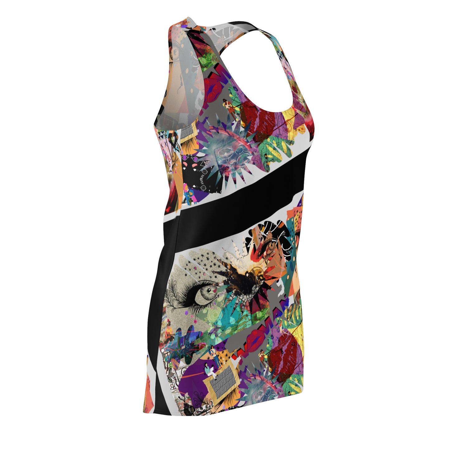 Women's Cut & Sew Racerback Dress (AOP) MARCIA ONE