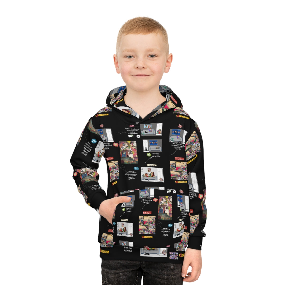 Children's Hoodie PEBBLE STORYTIME