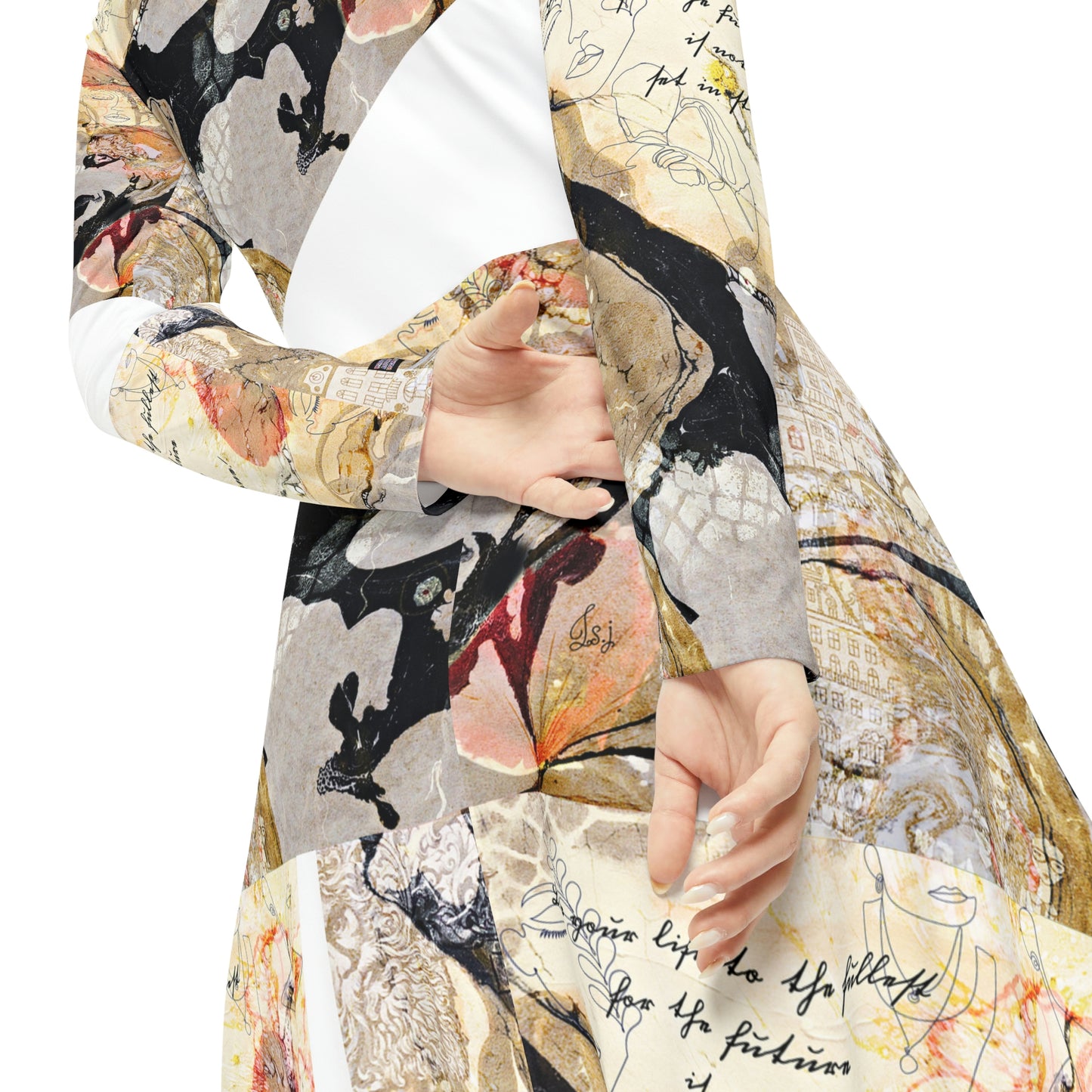 Women's Long Sleeve Dance Dress QUINN