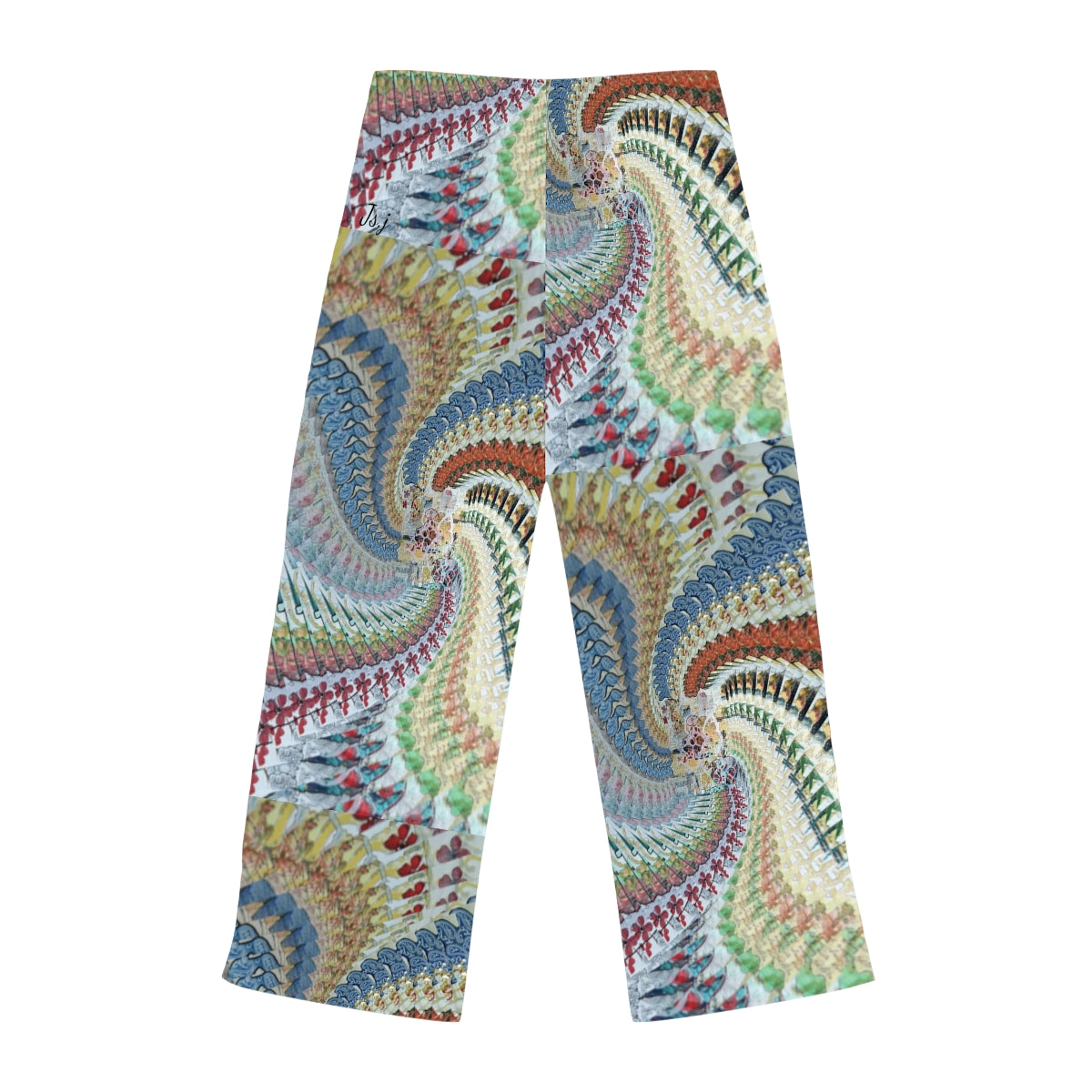 Women's Pajama Pants (AOP) SWIRLY