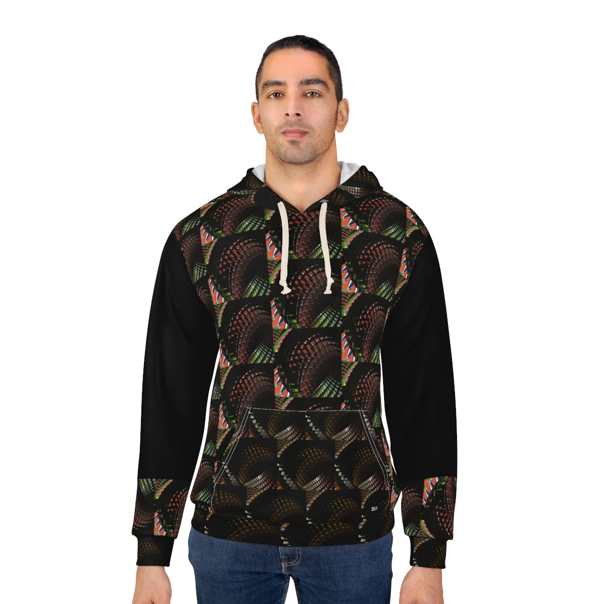 AOP Unisex Pullover Hoodie CHIMERA