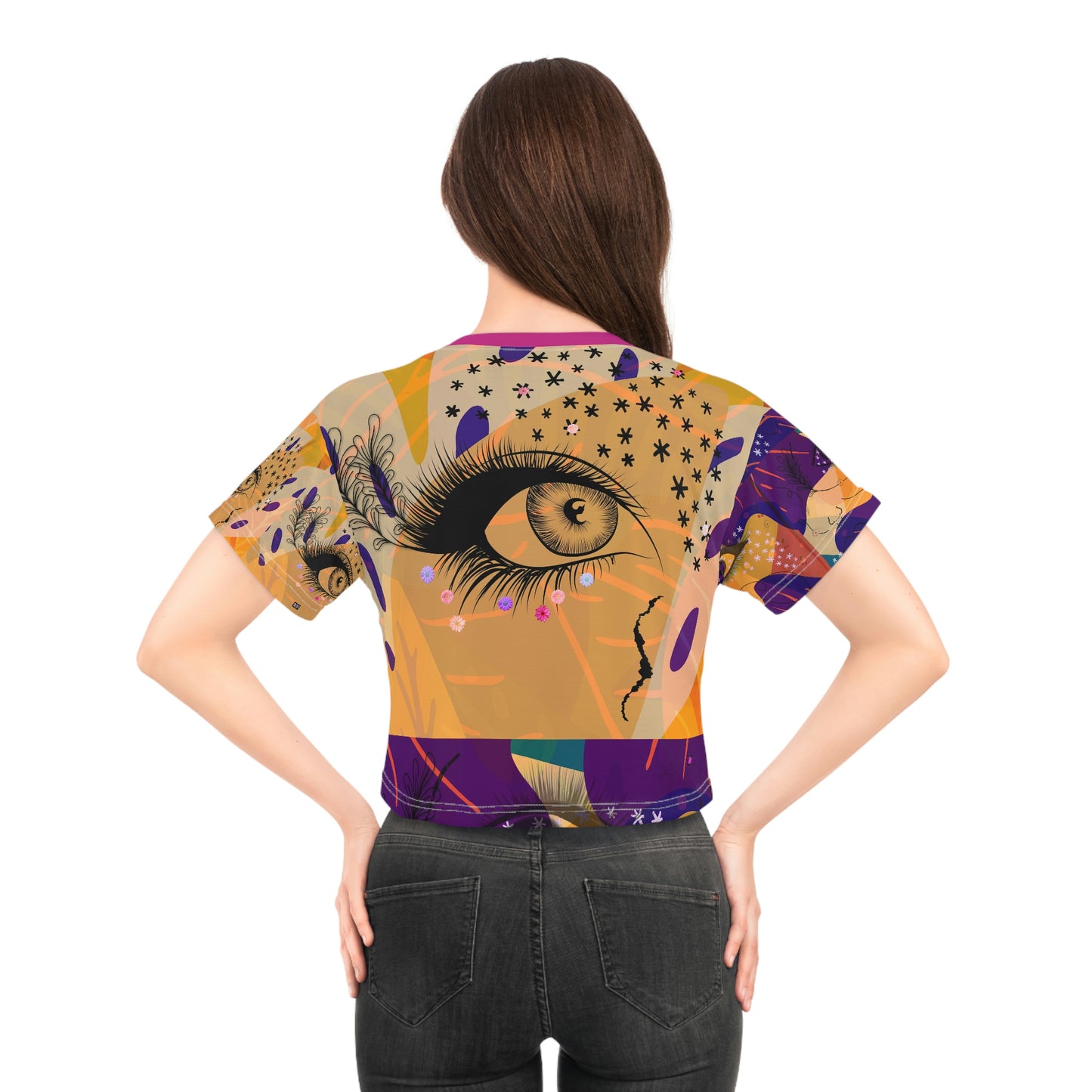 AOP Crop Tee BAILEY