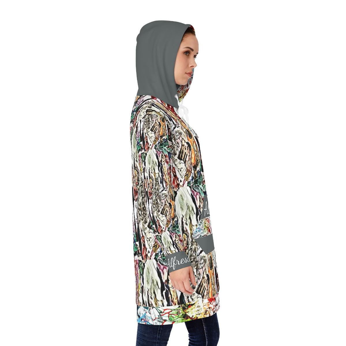 Women's Hoodie Dress (AOP) ALLURE ALFRESCO
