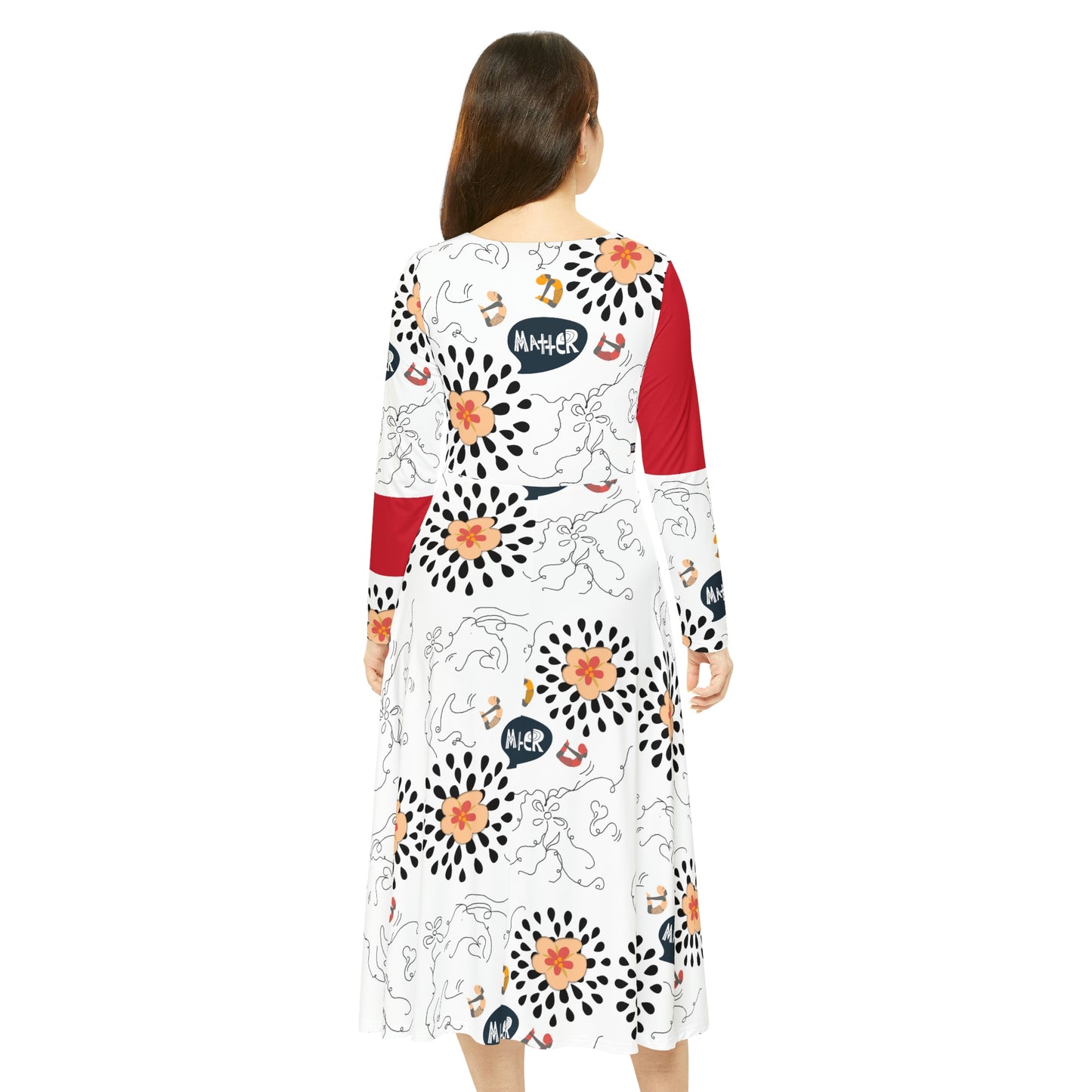 Women's Long Sleeve Dance Dress MATTER