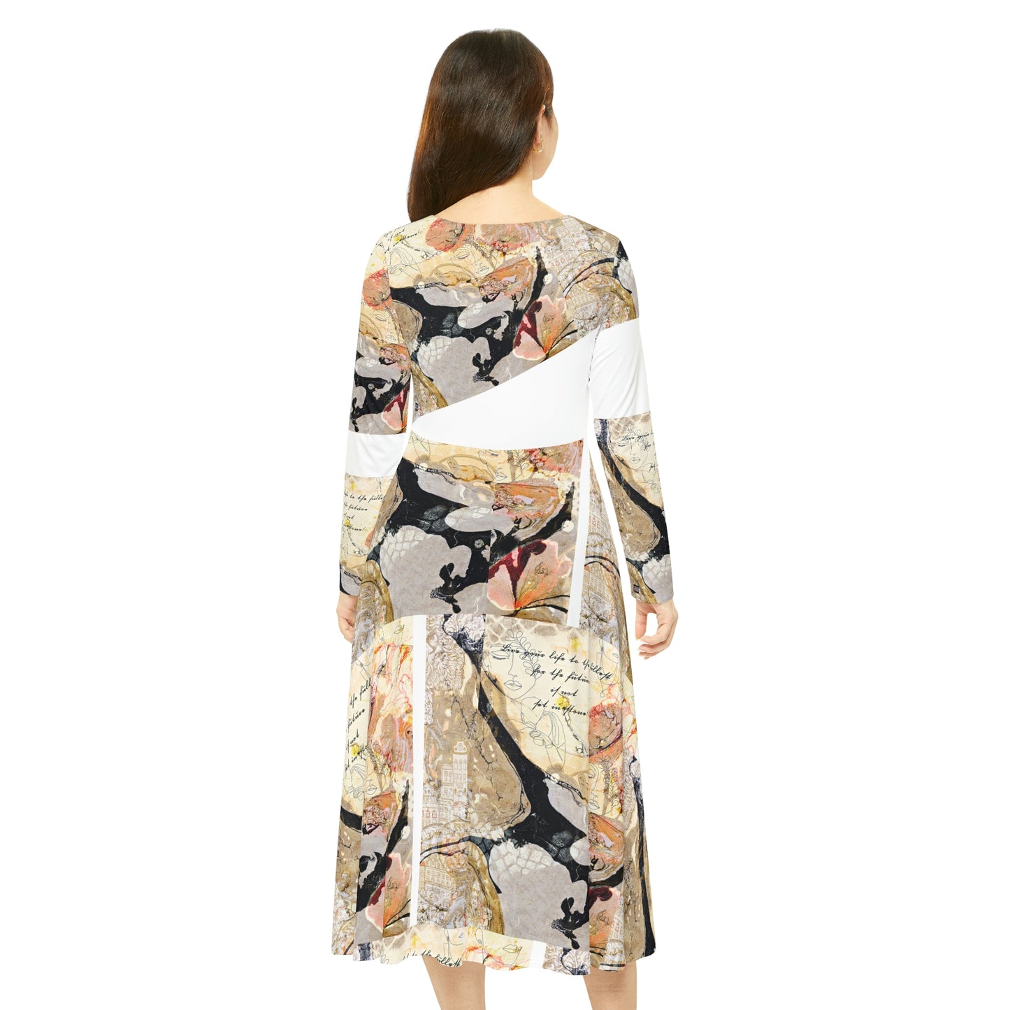 Women's Long Sleeve Dance Dress QUINN