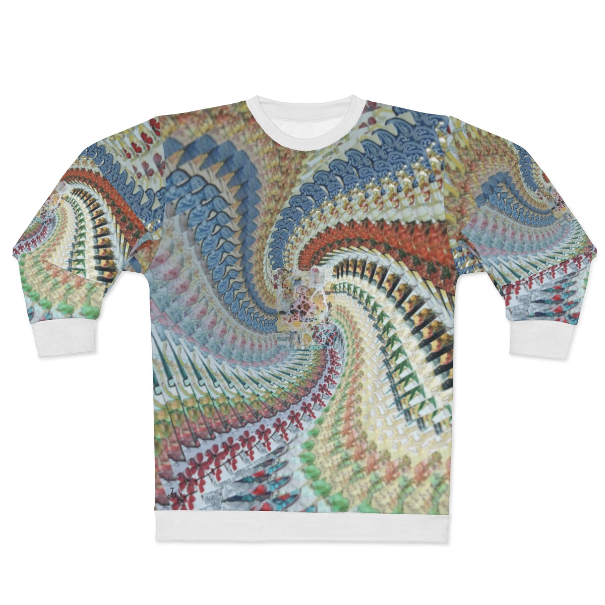 AOP Unisex Sweatshirt SWIRLY