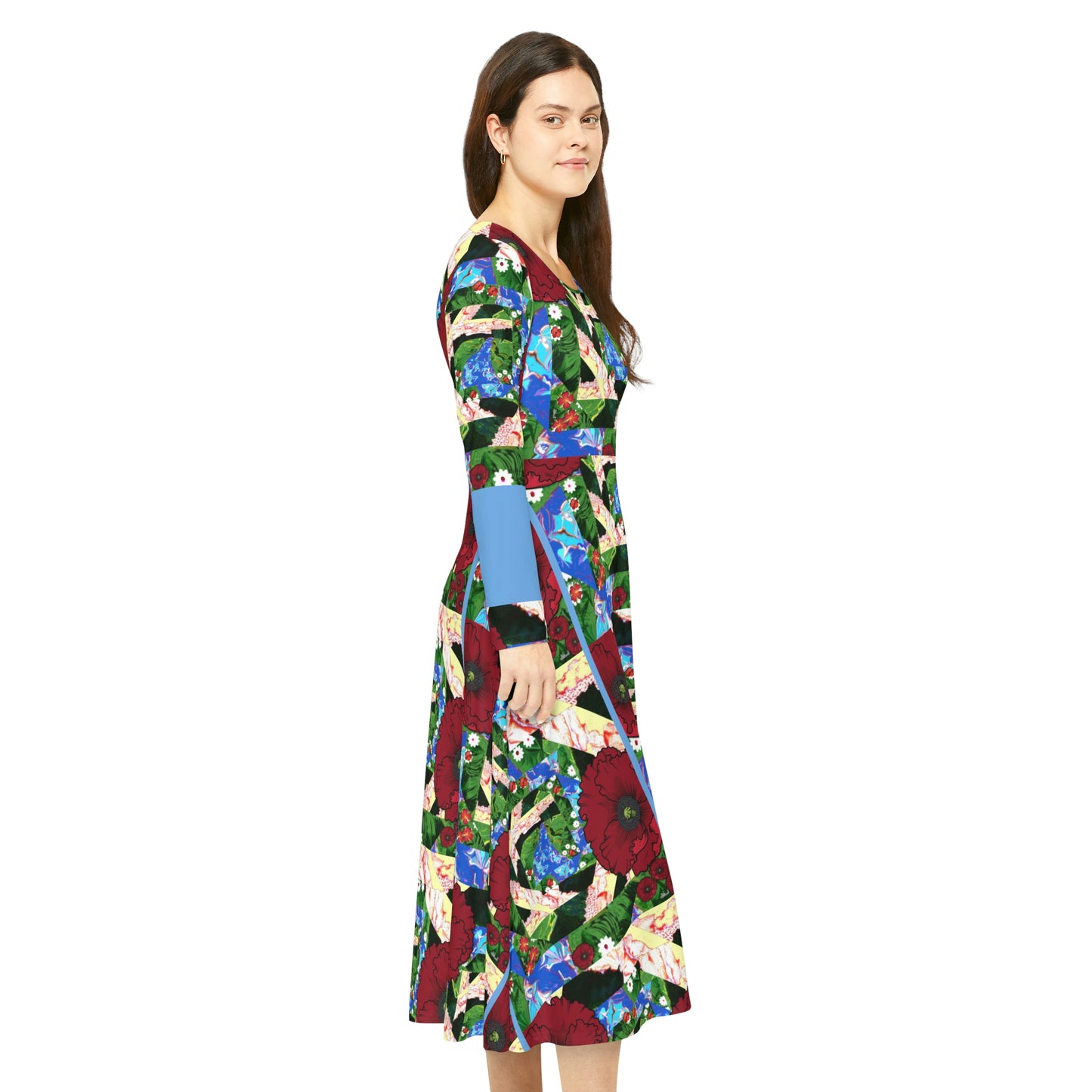 Women's Long Sleeve Dance Dress LUCIE