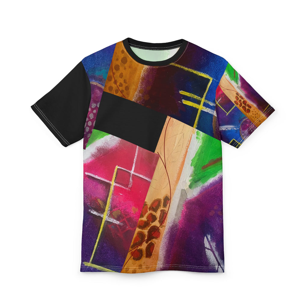 ECLECTIC ART Unisex Cut & Sew Tee (AOP)