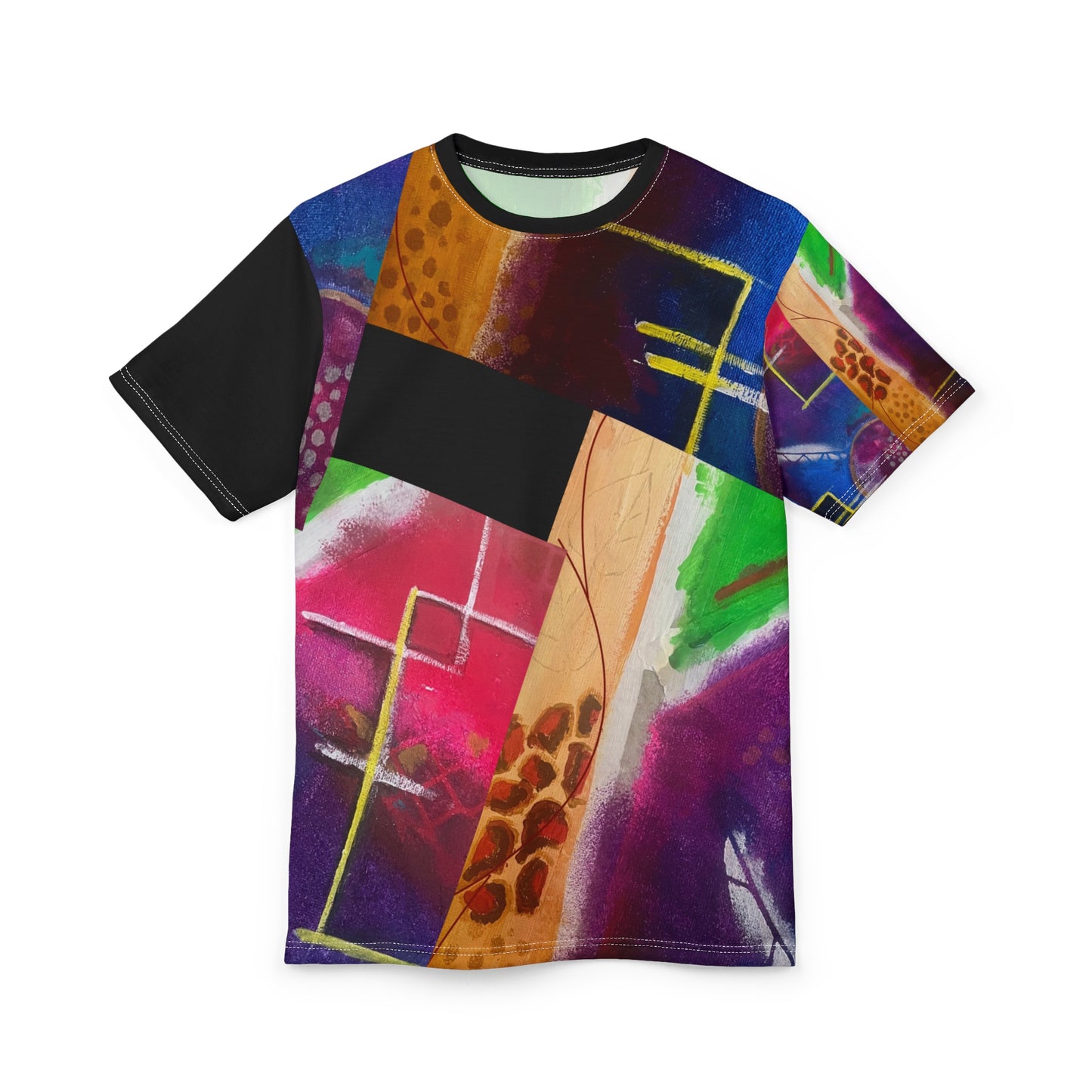 ECLECTIC ART Unisex Cut & Sew Tee (AOP)