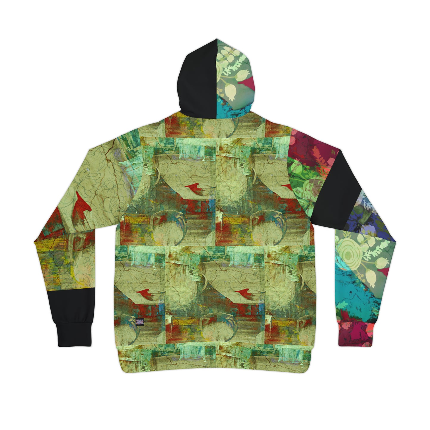 TULIP GIRL Athletic Hoodie (AOP)