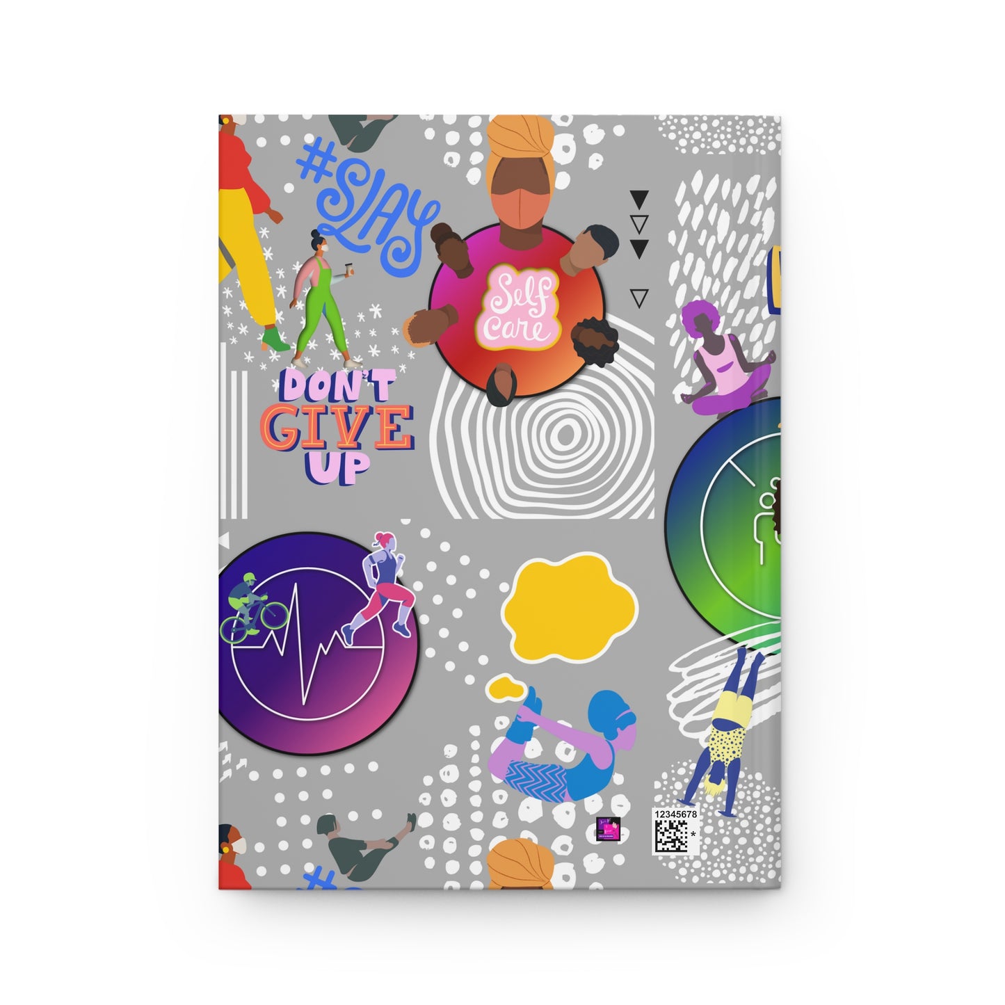 Hardcover Journal Matte - SLAY IN GREY