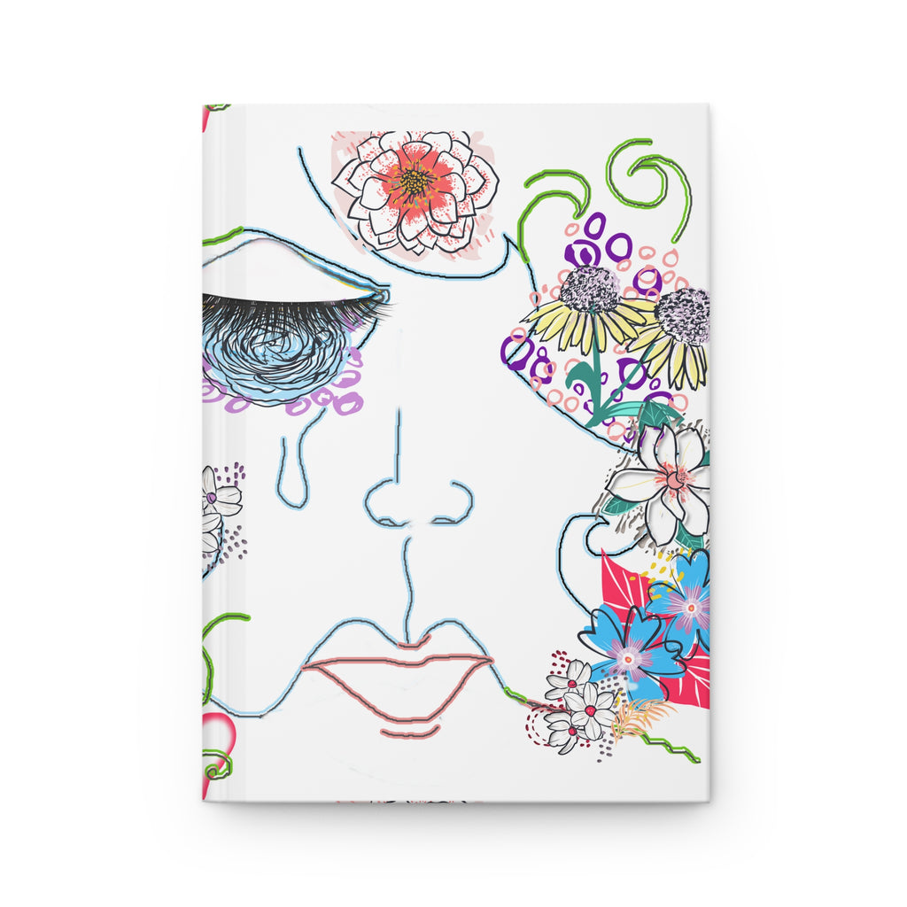 Hardcover Journal Matte - TEAR FACE