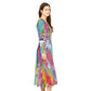 Women's Long Sleeve Dance Dress (AOP) CALYPSO DREAM