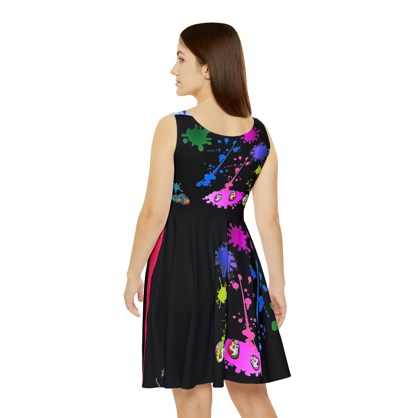 Women's Skater Dress (AOP) SPLODGE