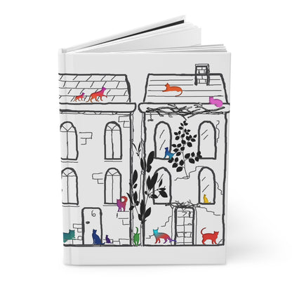 Hardcover Journal Matte - CAT HOUSE