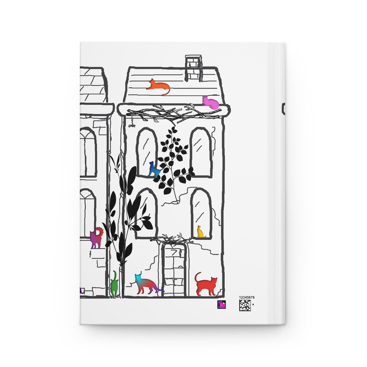 Hardcover Journal Matte - CAT HOUSE