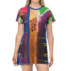 ECLECTIC ART T-Shirt Dress (AOP)