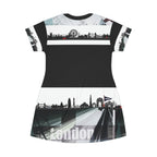 LONDON MONO T-Shirt Dress (AOP)