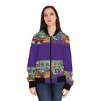 CHILLIN' Women's Bomber Jacket (AOP)