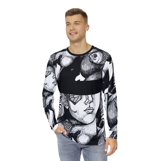 SPB RANGE Men's Long Sleeve Shirt (AOP)