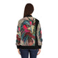 HAND-PAINTED EAGLE Women's Bomber Jacket (AOP)