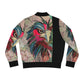 HAND-PAINTED EAGLE Women's Bomber Jacket (AOP)