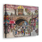 The Market Place Canvas Gallery Wraps