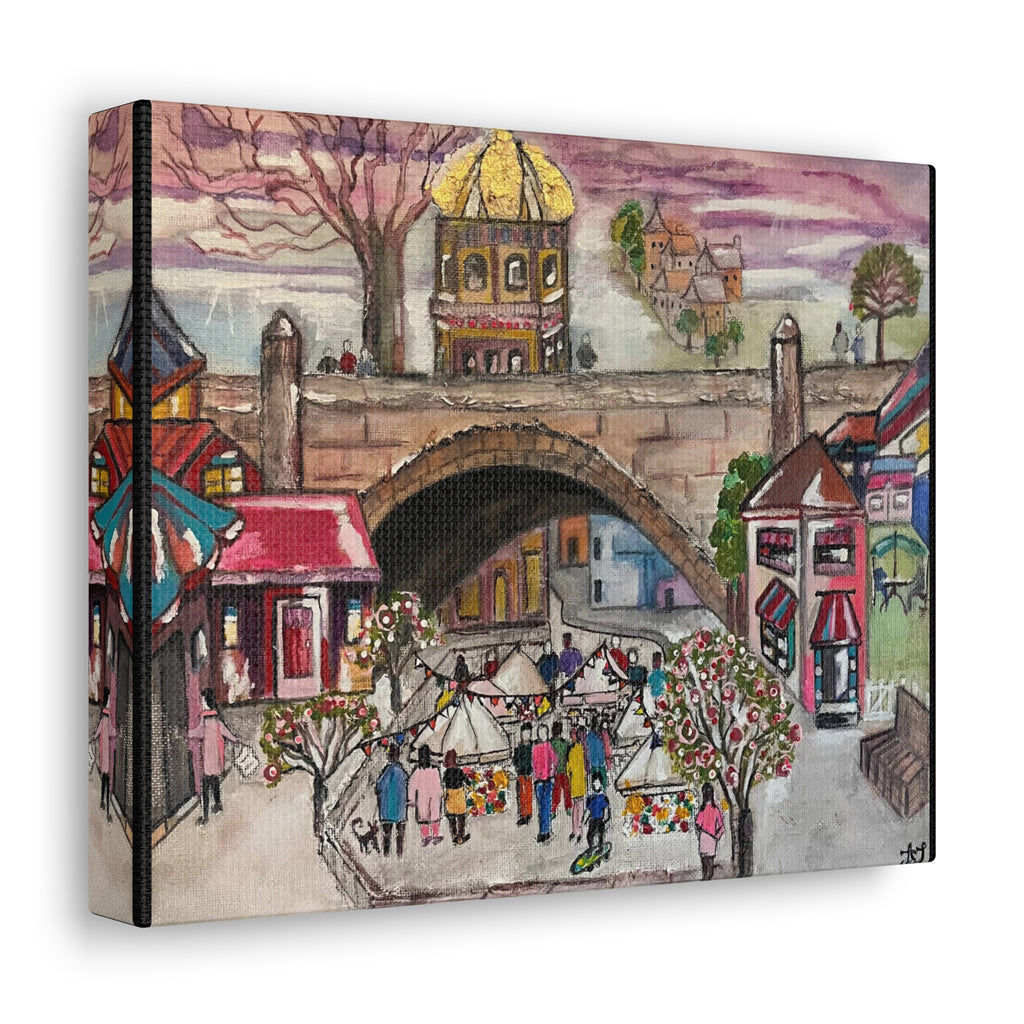 The Market Place Canvas Gallery Wraps