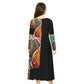 TAPED ART Women's Long Sleeve Dance Dress (AOP)