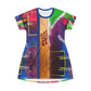 ECLECTIC ART T-Shirt Dress (AOP)