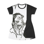 LADY BUTTERFLY T-Shirt Dress (AOP)