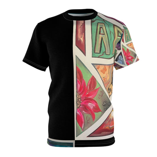 ADHD MENTAL HEALTH AWARENESS Unisex Cut & Sew Tee (AOP)