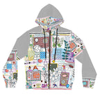 Women’s Full-Zip Hoodie (AOP) DANCE IN THE RAIN