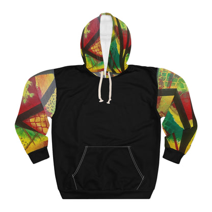 JAMAICA COLOURS Unisex Pullover Hoodie (AOP)