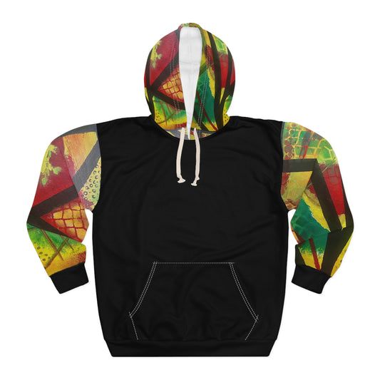 JAMAICA COLOURS Unisex Pullover Hoodie (AOP)
