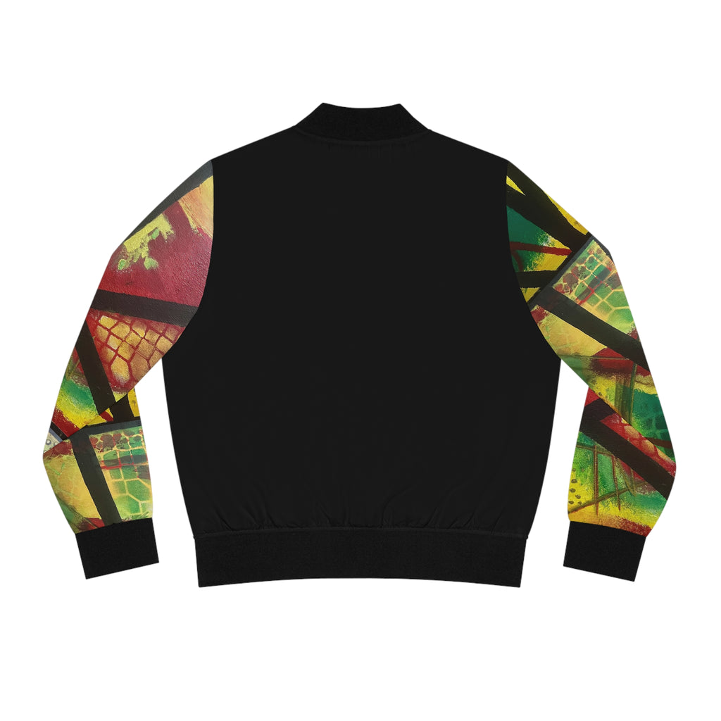 JAMAICA COLOURS Women's Bomber Jacket (AOP)