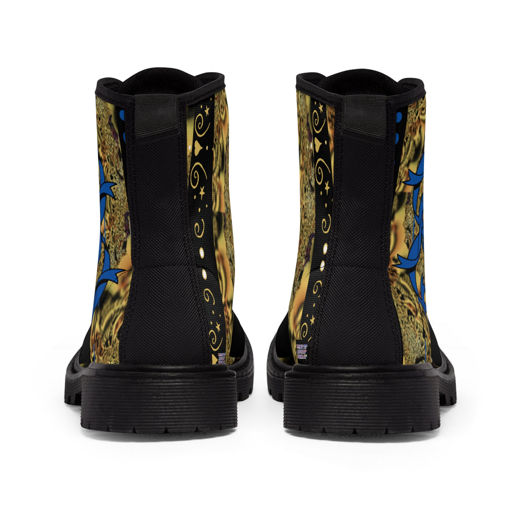 Women's Canvas Boots REGALLY BLUE